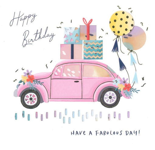 Picture of HAPPY BIRTHDAY CAR CARD